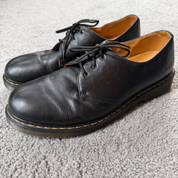 Dr. Martens Other - Dr. Martens 1461 Smooth Leather Oxford Shoes Men's Size 14 -3 hole Black - VGUC